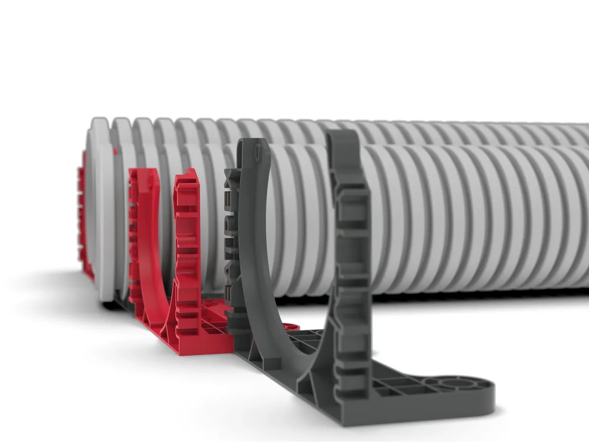 Clip HEATPEX ARIA CONNECT Ø75 mm gri (100 buc.)