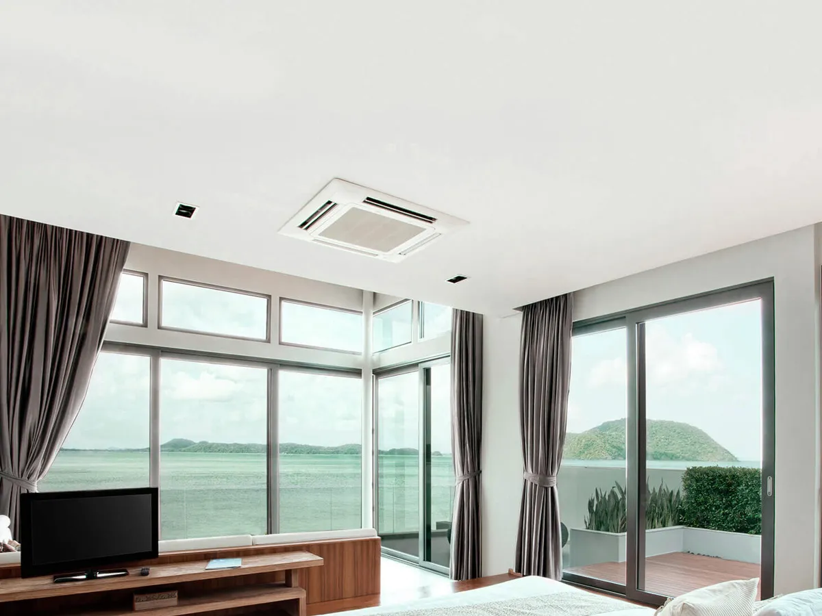 Unitate internă de tip caseta cu 4 fluxuri Mitsubishi Electric SLZ-M35FA SLP-2FAL