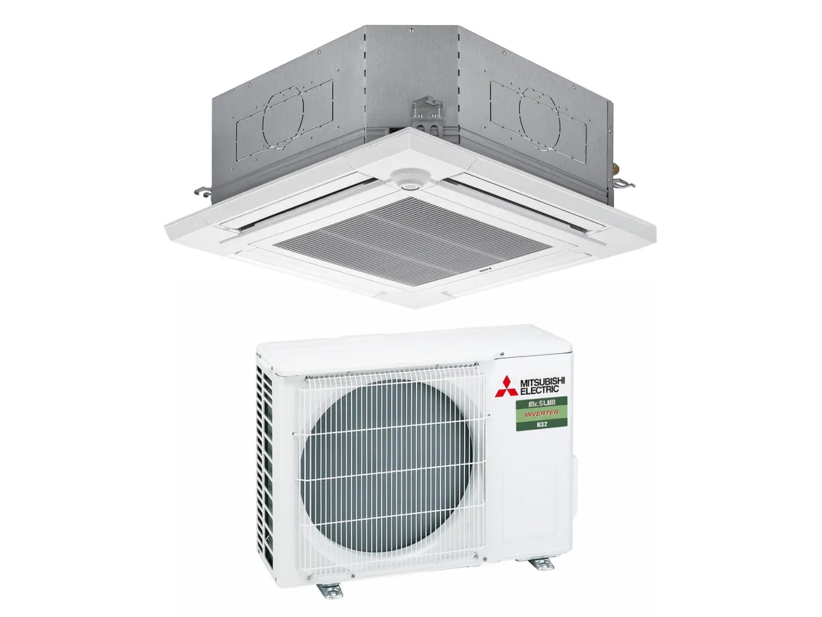 Conditioner de tip casetă inverter Mitsubishi Electric PLA-M35 EA/SUZ-M35VA