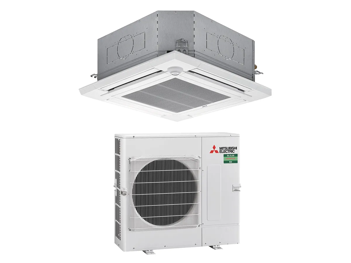 Conditioner de tip casetă inverter Mitsubishi Electric PLA-M100 EA/SUZ-M100VHA