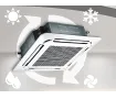 Unitatea interioara Hoapp Free Five tip caseta HLZ-GX38VA + panou 12000 BTU