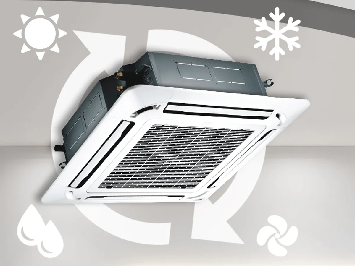 Unitatea interioara Hoapp Free Five tip caseta HLZ-GX71VA + panou 24000 BTU