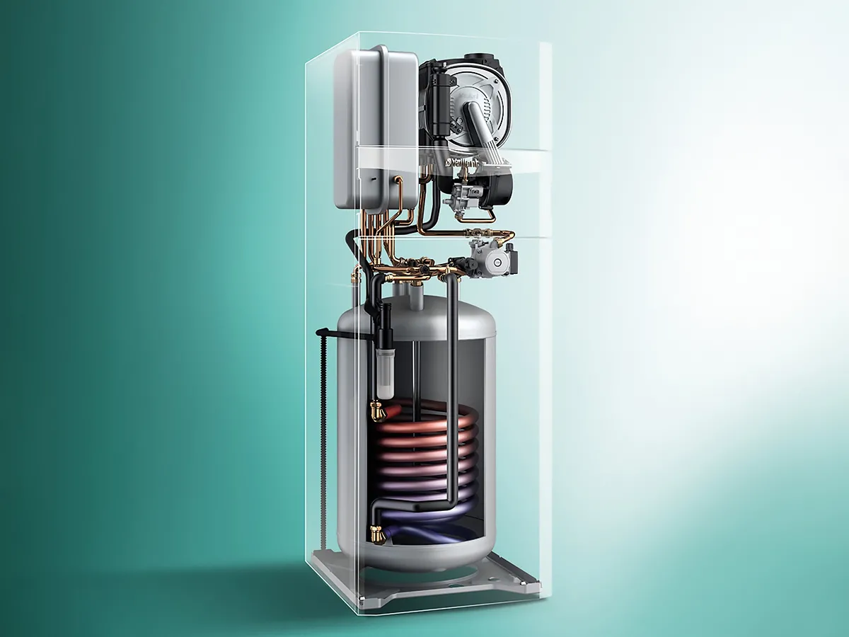 Cazan pe gaz in condensare VAILLANT ECO COMPACT VSC 306-4-5 150 литров 30 kW