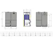 Cazan combustibil solid Stalmark Eko Silver II 24Kw + Ventilator