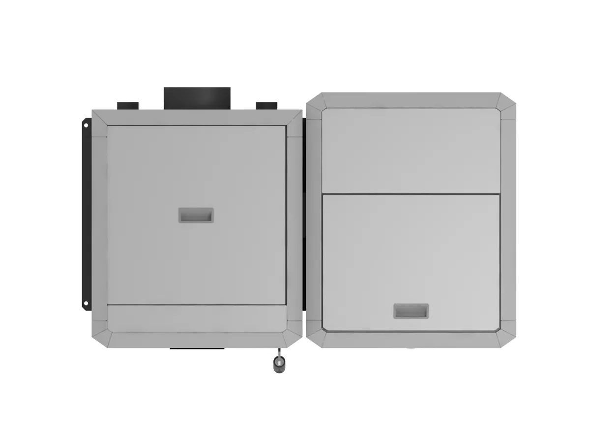 Cazan combustibil solid Stalmark Eko Silver II 24Kw + Ventilator