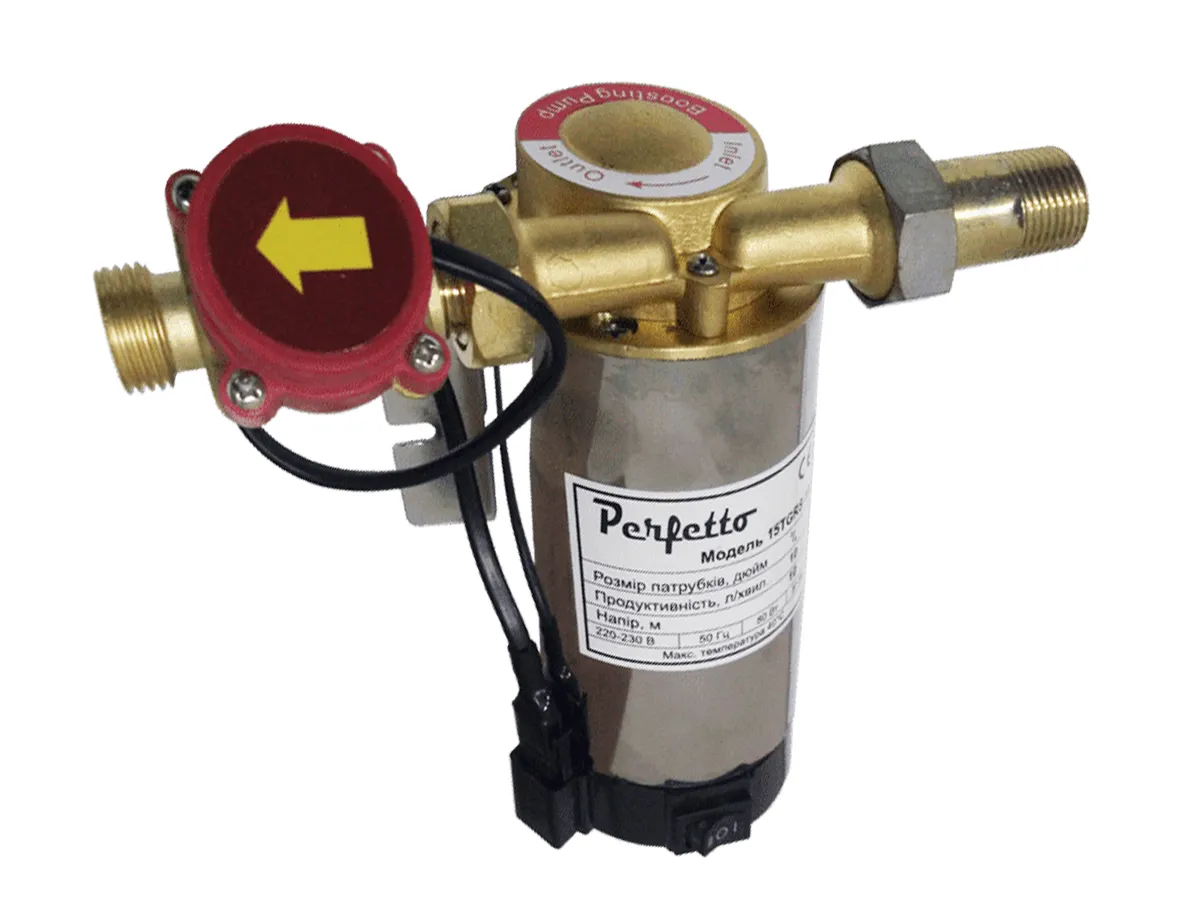 Pompa p/fortarea presiunii "Perfetto" BOOST 15-10A /15WG-10A