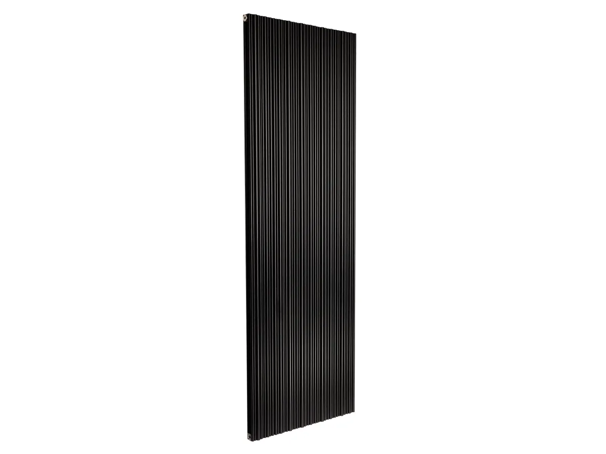 Calorifer decorativ LOJIMAX, colectie BAMBOO DOUBLE negru mat