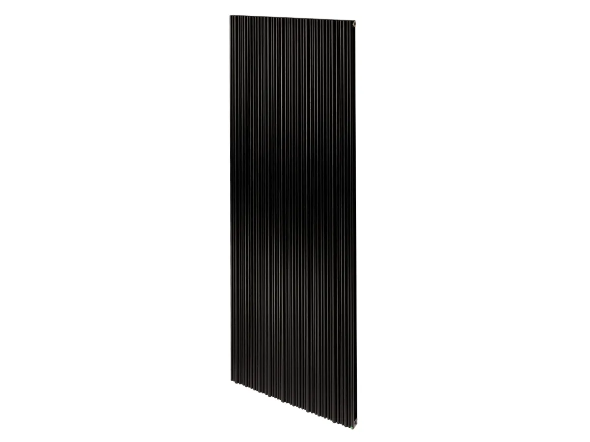 Calorifer decorativ LOJIMAX, colectie BAMBOO DOUBLE negru mat