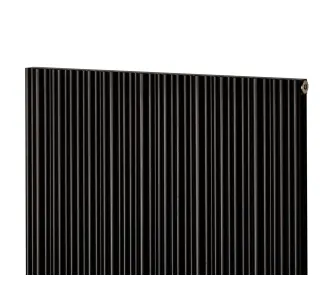 Calorifer decorativ LOJIMAX, colectie BAMBOO DOUBLE negru mat