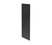 Calorifer decorativ LOJIMAX, colectie BAMBOO DOUBLE Black Matt Anodising