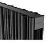Calorifer decorativ LOJIMAX, colectie BAMBOO DOUBLE Black Matt Anodising