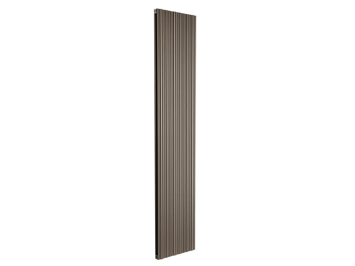 Calorifer decorativ LOJIMAX, colectie BAMBOO DOUBLE Bronze Matt Anodising