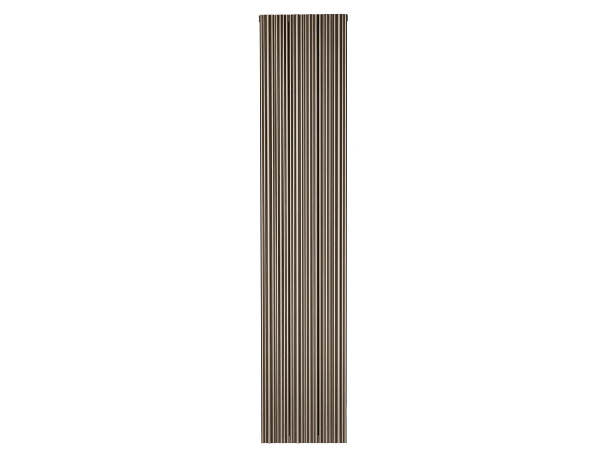 Calorifer decorativ LOJIMAX, colectie BAMBOO DOUBLE Bronze Matt Anodising