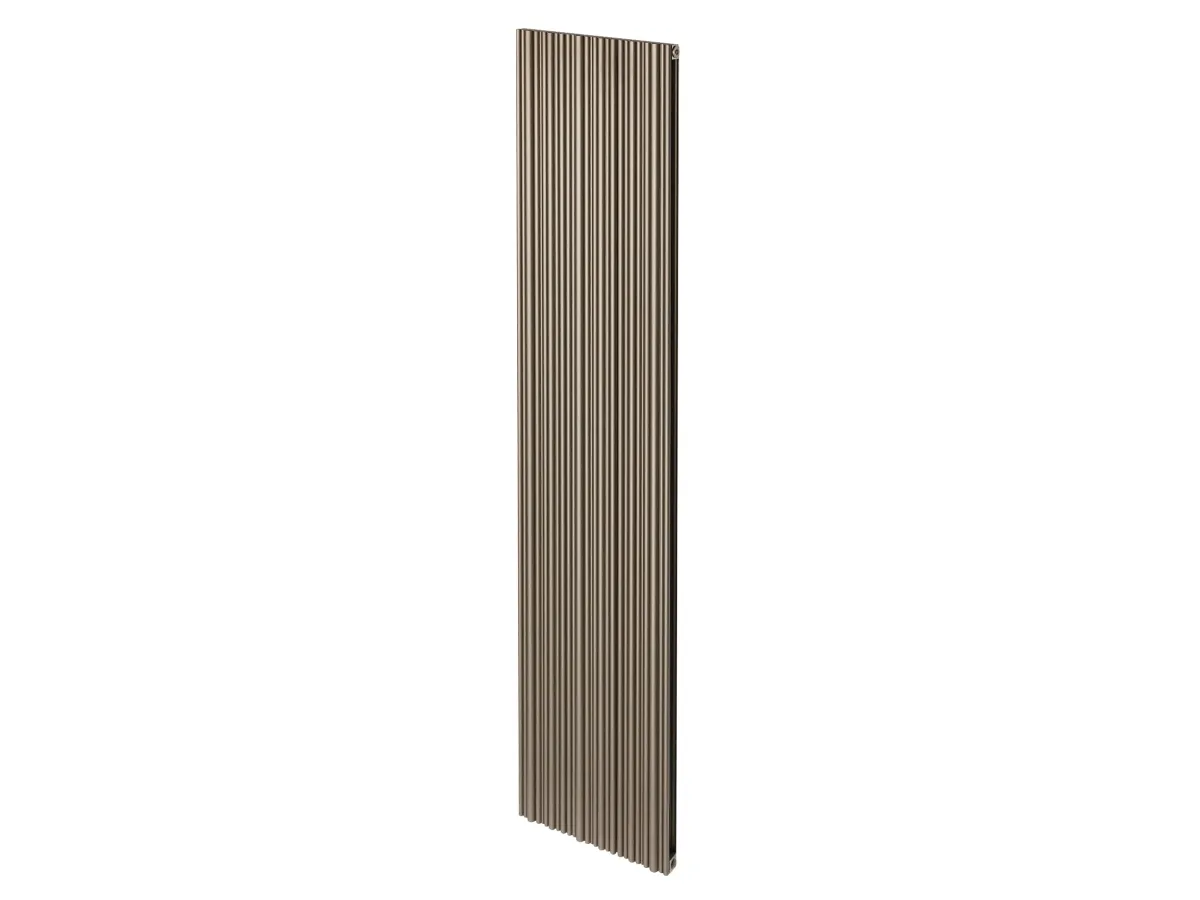 Calorifer decorativ LOJIMAX, colectie BAMBOO DOUBLE Bronze Matt Anodising