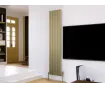 Calorifer decorativ LOJIMAX, colectie BAMBOO DOUBLE Bronze Matt Anodising