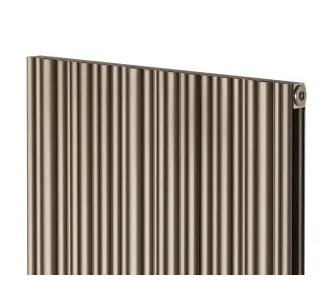Calorifer decorativ LOJIMAX, colectie BAMBOO DOUBLE Bronze Matt Anodising
