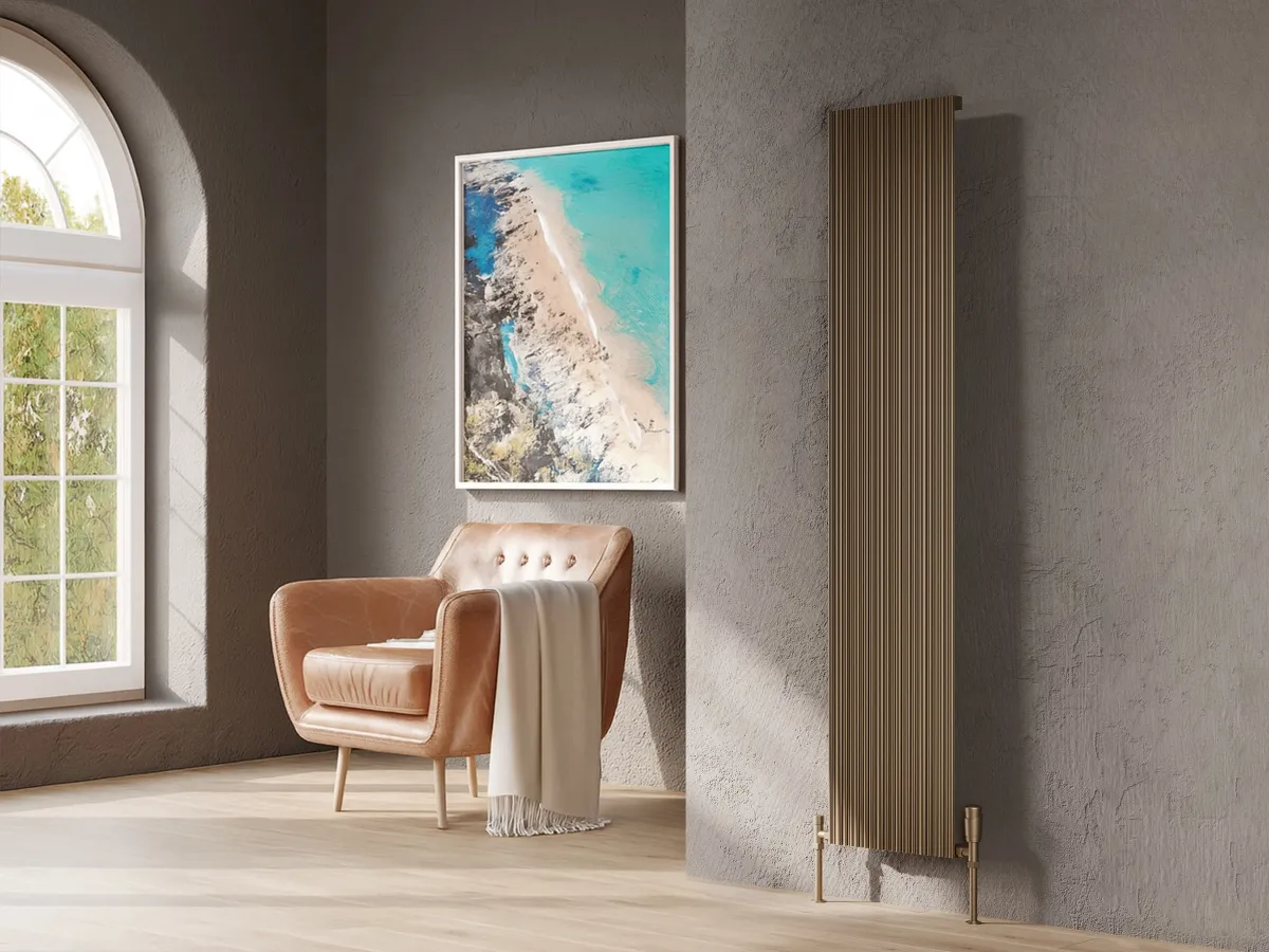 Calorifer decorativ LOJIMAX, colectie BAMBOO DOUBLE MY-512 luciu