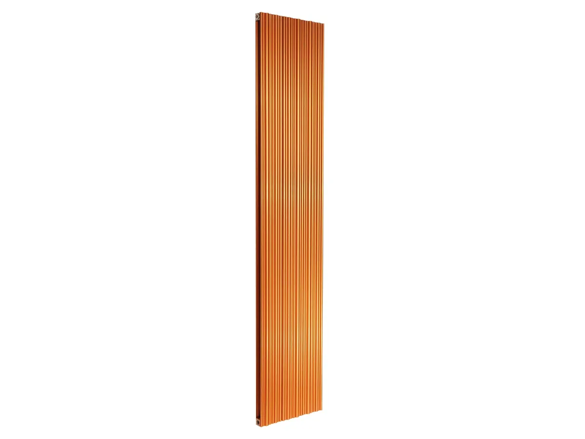 Calorifer decorativ LOJIMAX, colectie BAMBOO DOUBLE Copper Matt Anodising