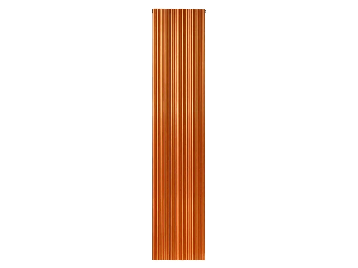 Calorifer decorativ LOJIMAX, colectie BAMBOO DOUBLE Copper Matt Anodising
