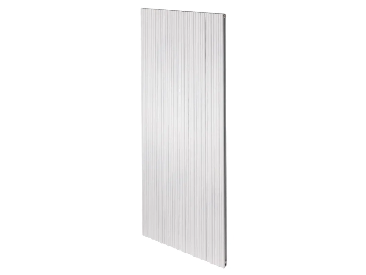 Calorifer decorativ LOJIMAX, colectie BAMBOO DOUBLE alb mat