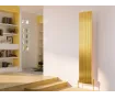 Calorifer decorativ LOJIMAX, colectie BAMBOO DOUBLE Gold Matt Anodising