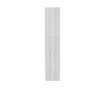 Calorifer decorativ LOJIMAX, colectie BAMBOO DOUBLE Inox Matt Anodising
