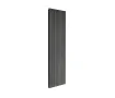 Calorifer decorativ LOJIMAX, colectie BAMBOO DOUBLE Antracit mat