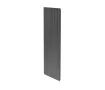 Calorifer decorativ LOJIMAX, colectie BAMBOO DOUBLE Antracit mat