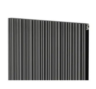 Calorifer decorativ LOJIMAX, colectie BAMBOO DOUBLE Antracit mat
