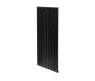 Calorifer decorativ LOJIMAX, colectie BAMBOO negru mat