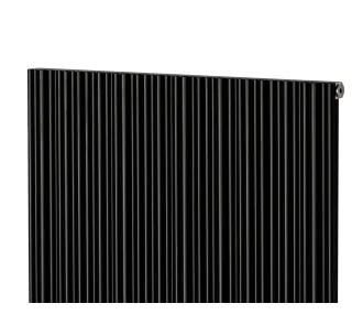 Calorifer decorativ LOJIMAX, colectie BAMBOO negru mat