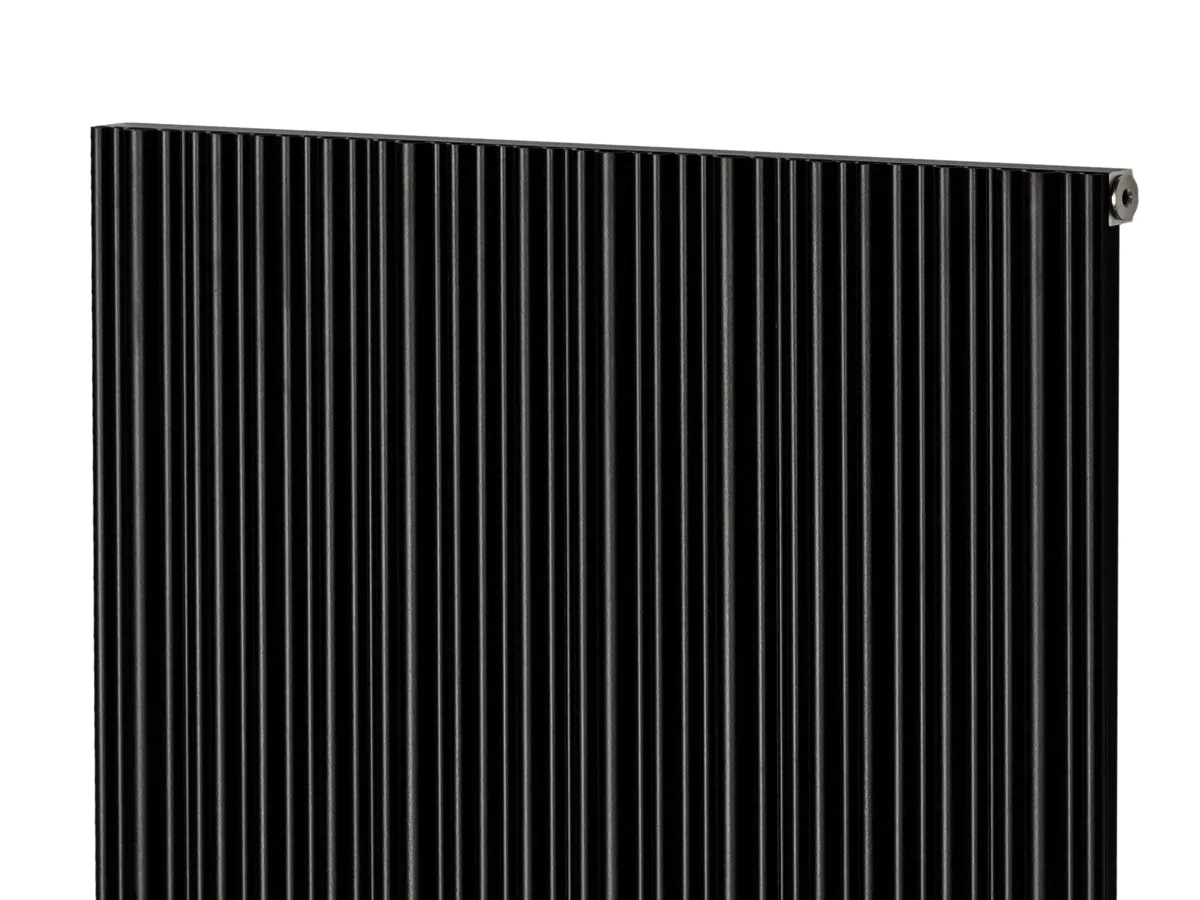 Calorifer decorativ LOJIMAX, colectie BAMBOO negru mat