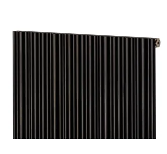 Calorifer decorativ LOJIMAX, colectie BAMBOO Black Matt Anodising