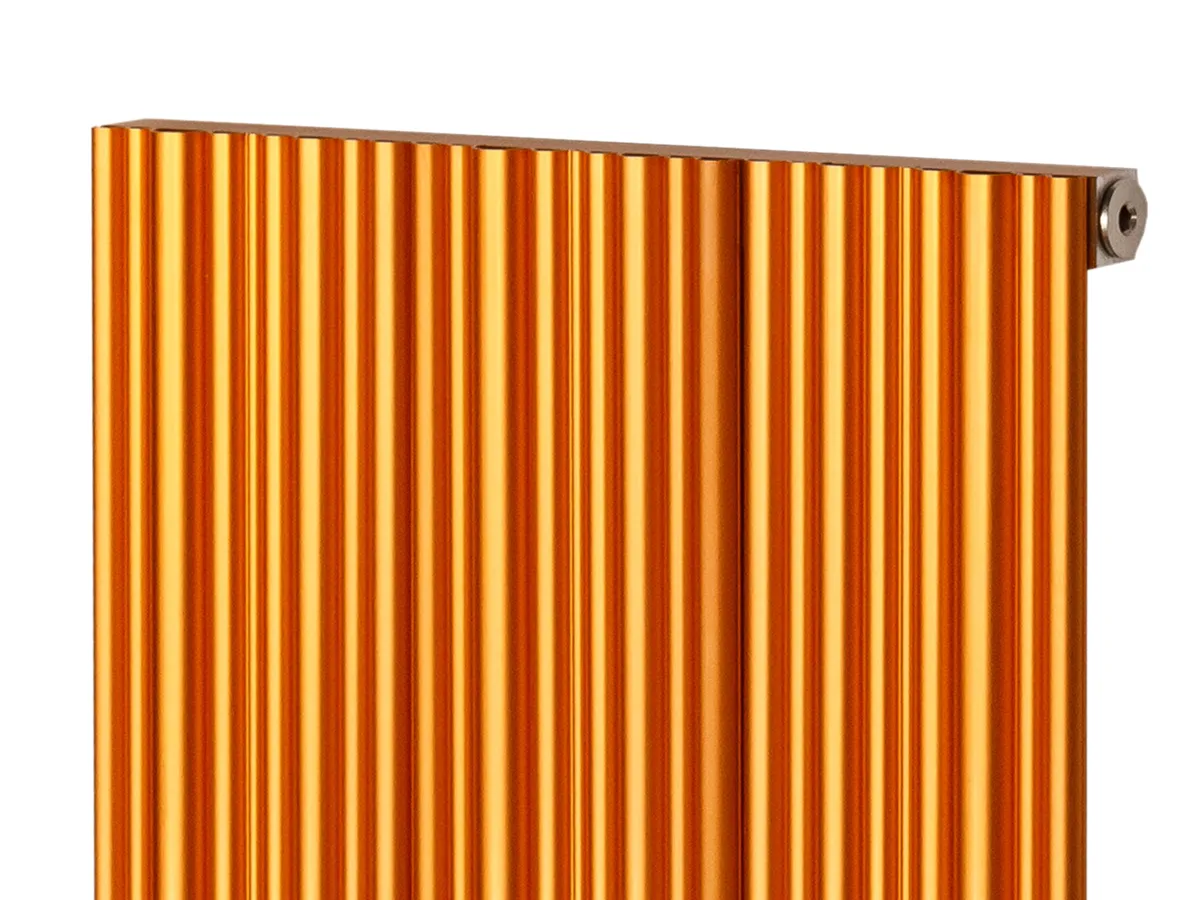 Calorifer decorativ LOJIMAX, colectie BAMBOO Copper Matt Anodising