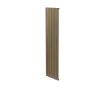 Calorifer decorativ LOJIMAX, colectie BAMBOO Bronze Matt Anodising