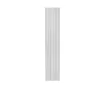 Calorifer decorativ LOJIMAX, colectie BAMBOO Inox Matt Anodising