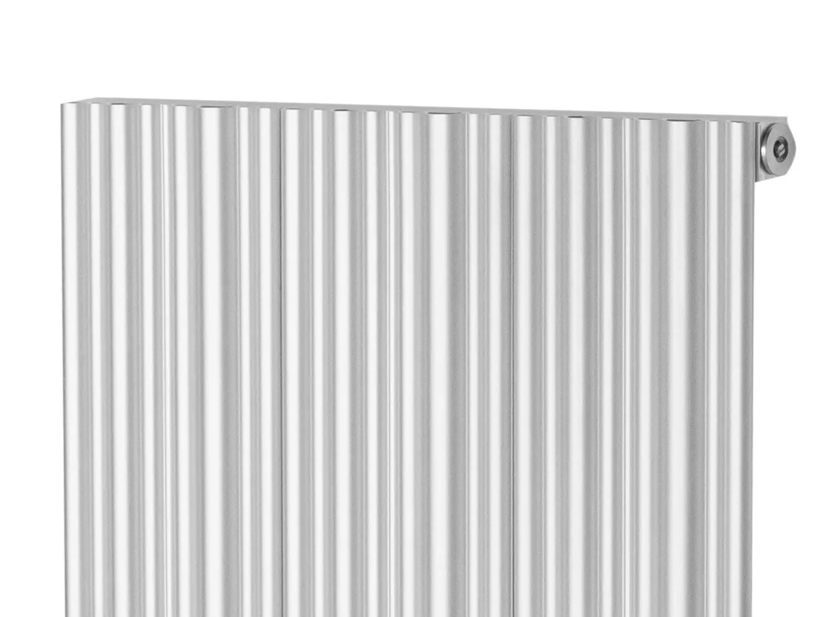 Calorifer decorativ LOJIMAX, colectie BAMBOO Inox Matt Anodising