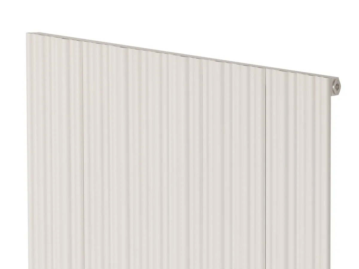Calorifer decorativ LOJIMAX, colectie BAMBOO alb mat