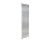 Calorifer decorativ LOJIMAX, colectie BAMBOO Chrome Anodising