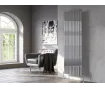 Calorifer decorativ LOJIMAX, colectie BAMBOO Chrome Anodising
