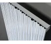 Calorifer decorativ LOJIMAX, colectie BAMBOO Chrome Anodising