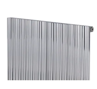 Calorifer decorativ LOJIMAX, colectie BAMBOO Chrome Anodising
