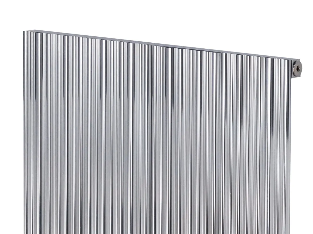 Calorifer decorativ LOJIMAX, colectie BAMBOO Chrome Anodising