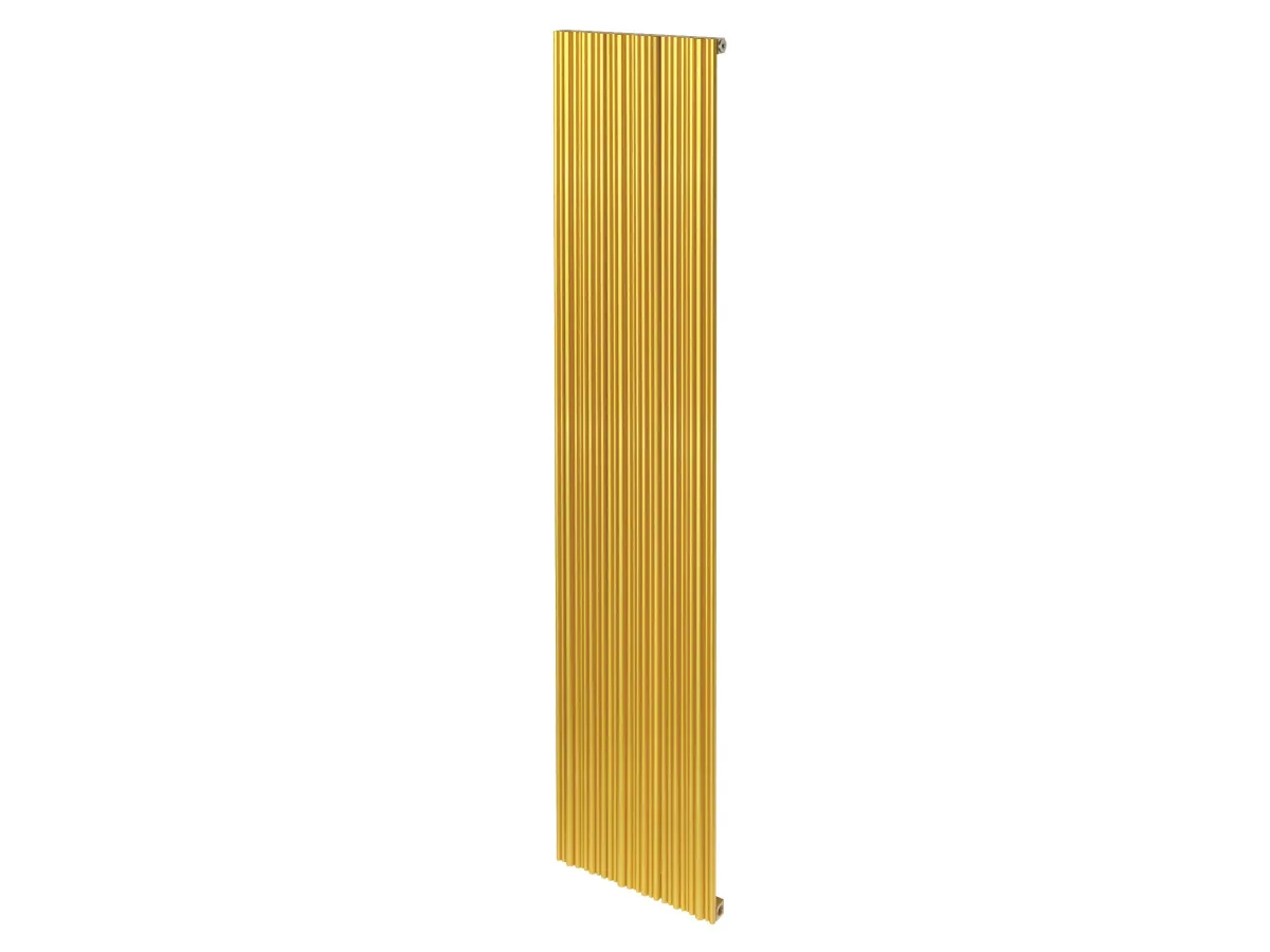 Calorifer decorativ LOJIMAX, colectie BAMBOO Gold Matt Anodising