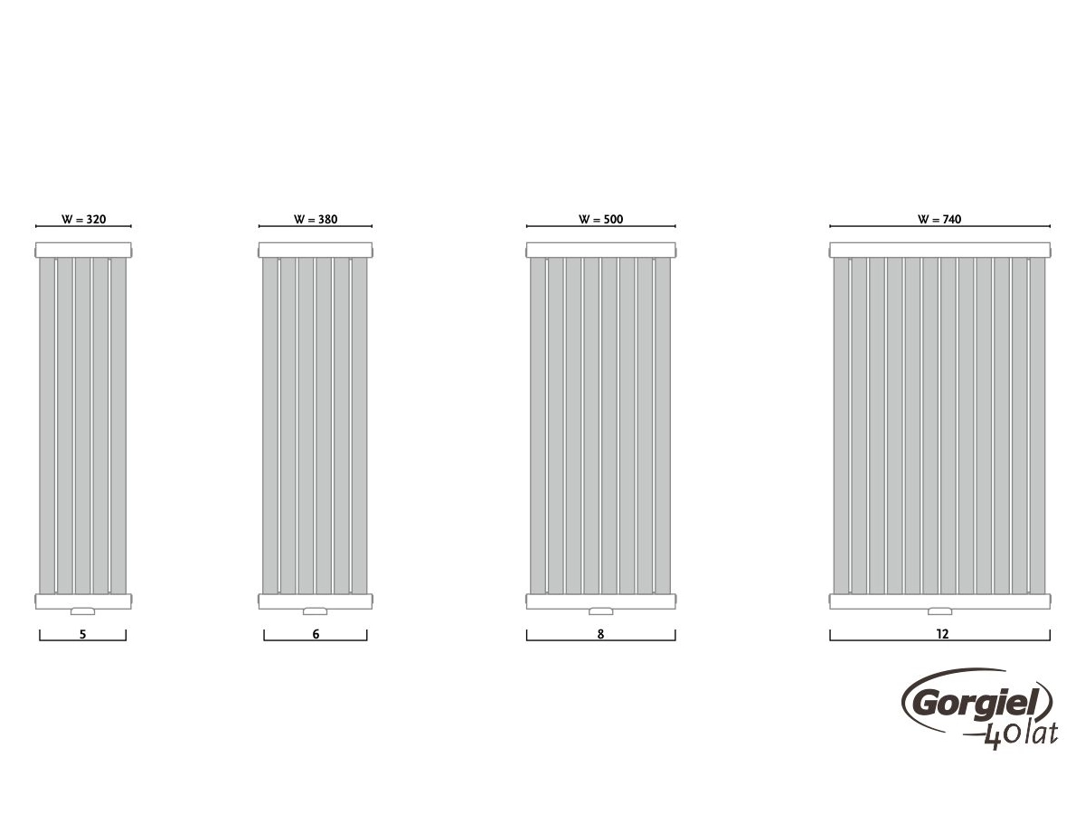 Radiator design GORGIEL GERONA AG