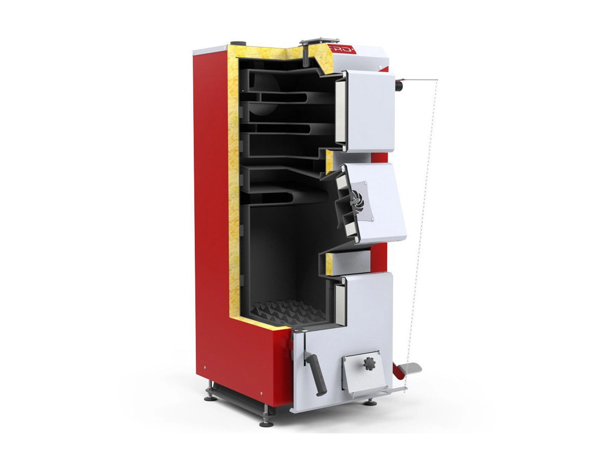 Cazan pe combustibil solid cu incarcare manuala DEFRO AGRO 17 kW