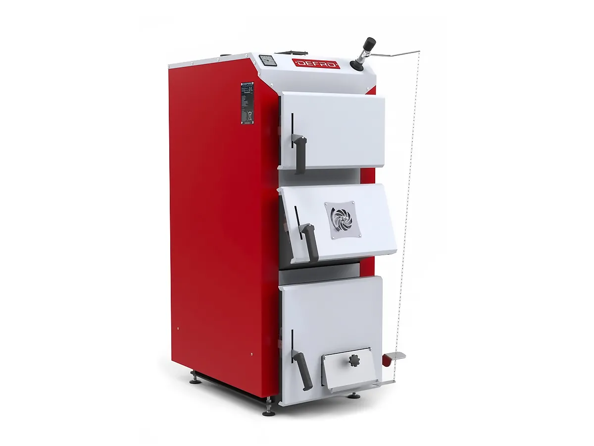 Cazan pe combustibil solid cu incarcare manuala DEFRO AGRO 17 kW