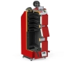 Cazan pe combustibil solid cu incarcare manuala DEFRO OPTIMA KOMFORT PLUS A 15 kW