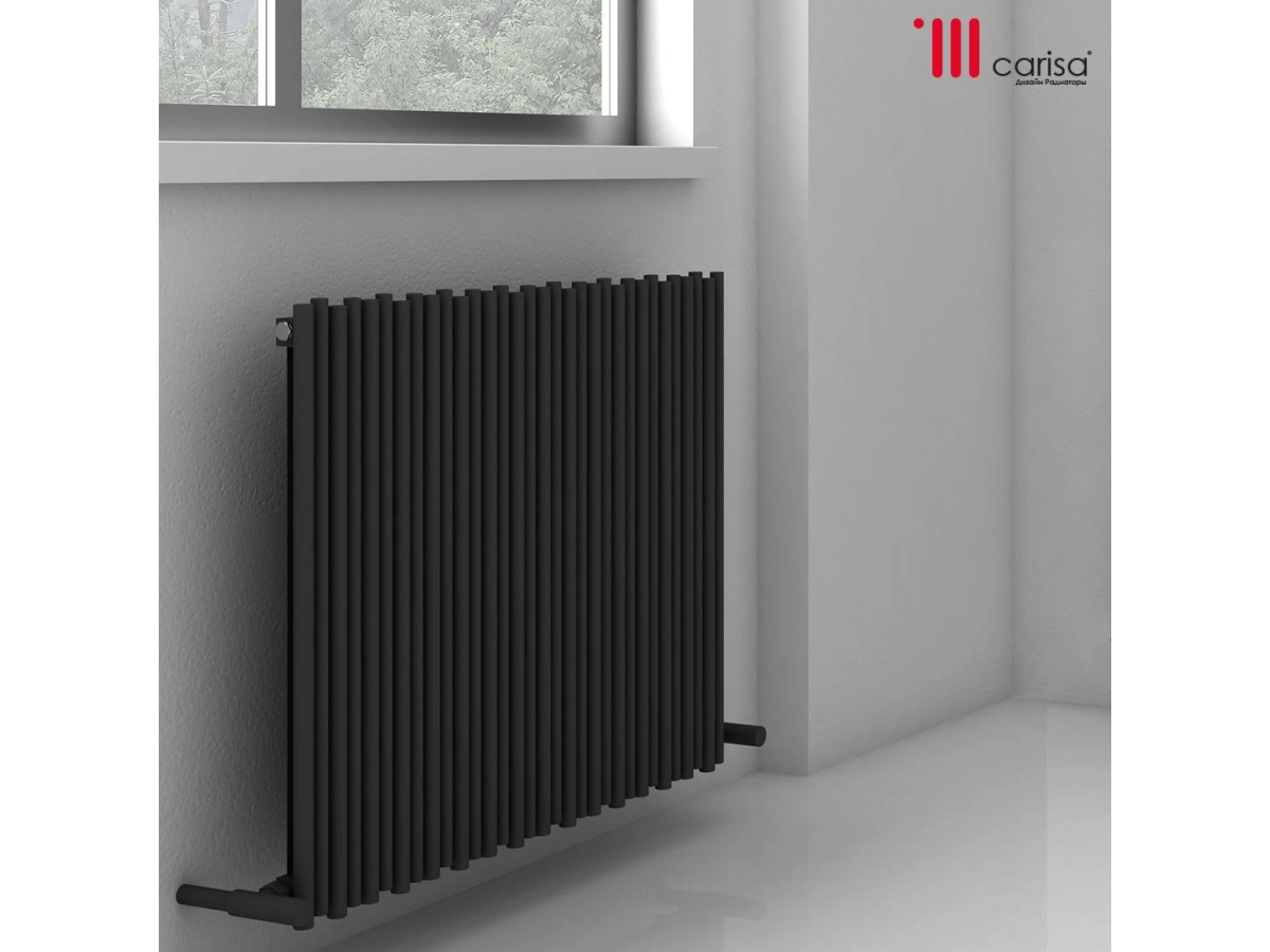 Radiator design aluminiu Carisa Carisa PIPETTE 1800x375 Black