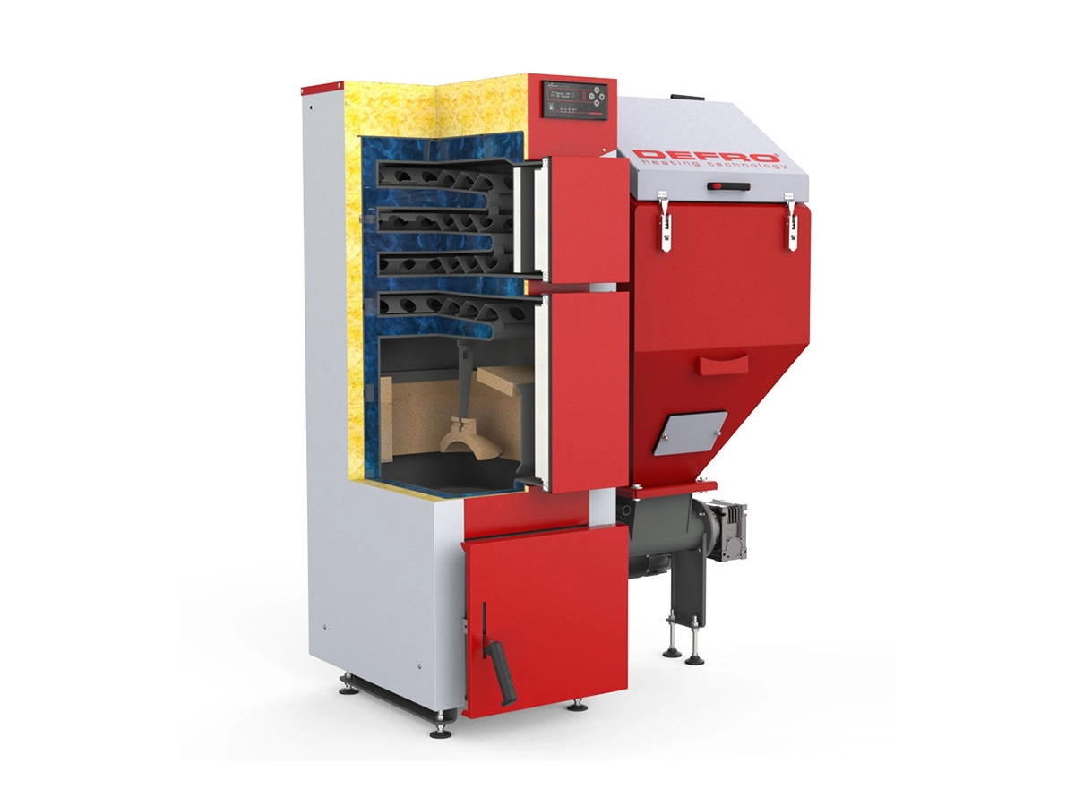 Cazan pe combustibil solid cu incarcare automata DEFRO KOMFORT EKO 5 KLASA ECODESIGN 9 kW